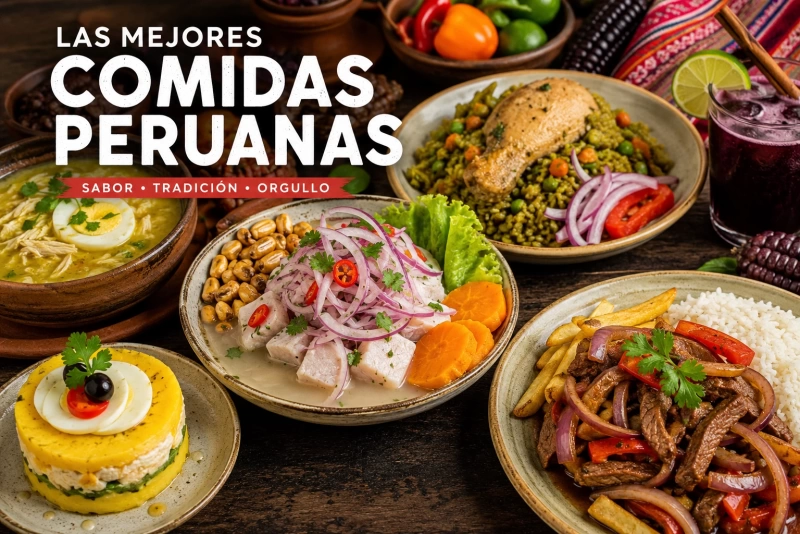 imagen sobre las mejores comidas peruanas