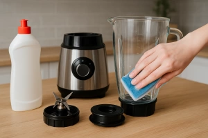 licuadora limpia sin olores ni sabores desagradables