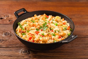 imagen del arroz a la jardinera