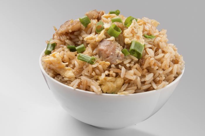 imagen plato de arroz chaufa de pollo